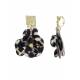 Oorclips | Luipaardprint oorclips met goudaccent | Dierenprint oorclips