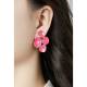 Oorclips | Zwarte kern in goudkleur | Tijdloze fashion oorclips