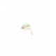 Oorclips | Prachtige modeaccessoire | Zeegroene strass rand
