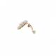 Oorclips | parel strass oorclips voor glamour