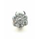 Heldere strass steentjes (Swarovski) oorclips